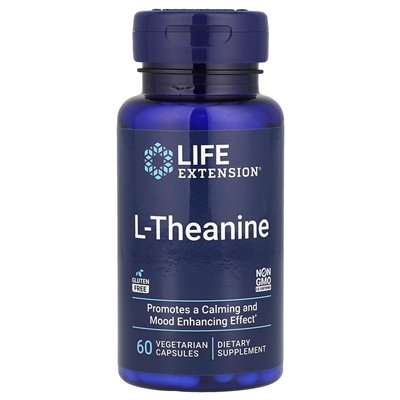 Life Extension, L-Theanine, 60 Vegetarian Capsules