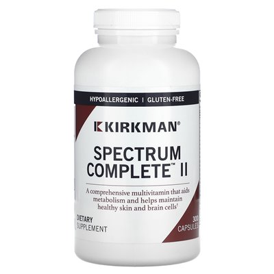 Kirkman Labs, Spectrum Complete II, 300 kapsułek Kirkman Labs, Spectrum Complete II, 300 kapsułek