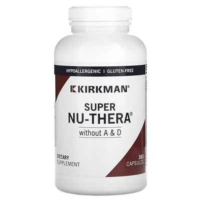 Kirkman Labs, Super Nu-Thera ohne A&D, 360 Kapseln