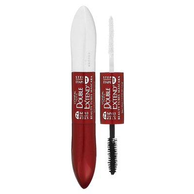 L'Oréal, Double Beauty Extension Mascara, 575 Blackest Black, 10,2 ml (0,33 fl. oz.)