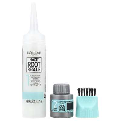 L'Oréal, Magic Root Rescue, 10 -minutowy zestaw do kolorowania korzeni, 5 średniego brązu, 1 aplikacja