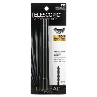 L'Oréal, teleskopowa sadza czarna, 935 sadzy, 0,27 fl oz (8 ml) L'Oréal, teleskopowa sadza czarna, 935 sadzy, 0,27 fl oz (8 ml)