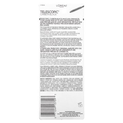 L'Oréal, teleskopowa sadza czarna, 935 sadzy, 0,27 fl oz (8 ml) L'Oréal, teleskopowa sadza czarna, 935 sadzy, 0,27 fl oz (8 ml)