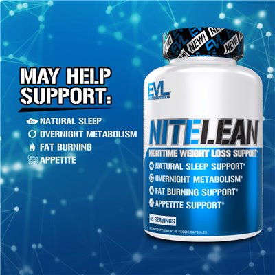 Evlution Nutrition, Nitelean, 30 vegetarische Kapseln