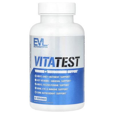 Evlution Nutrition, VitaTest, męski kompleks składników odżywczych, 90 tabletek