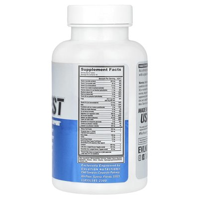 Evlution Nutrition, VitaTest, męski kompleks składników odżywczych, 90 tabletek