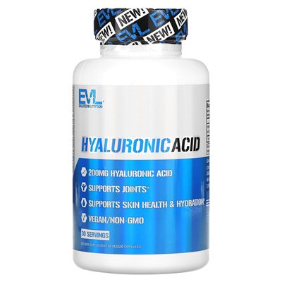 Evlution Nutrition, Hyaluronsäure, 200 mg, 30 vegetarische Kapseln