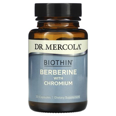 Dr Mercoli, Biothin, berberyna z chromem, 30 kapsułek Dr Mercoli, Biothin, berberyna z chromem, 30 kapsułek