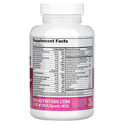Evlution Nutrition, Women's Multiwitamin, 120 tabletek
