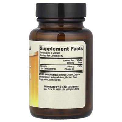 Dr. Mercoli, Liposomal Vitamin D3, 10,000 IU, 90 Capsules
