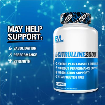 Evlution Nutrition, L-Citulline2000, 90 kapsułek wegetariańskich
