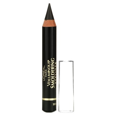 L'Oréal, Großer glimmender Holzstift, 645 Schwarz, 0,087 oz (2,48 g)
