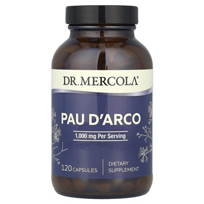 Dr Mercoli, Pau D'Arco, 1000 mg, 120 kapsułek (500 mg na kapsułkę)