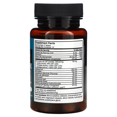 FutureBiotics, Daily Enzyme Complex, 75 tabletek