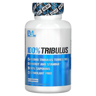 Evlution Nutrition, 100% Tribulus, 60 Veggie Capsules