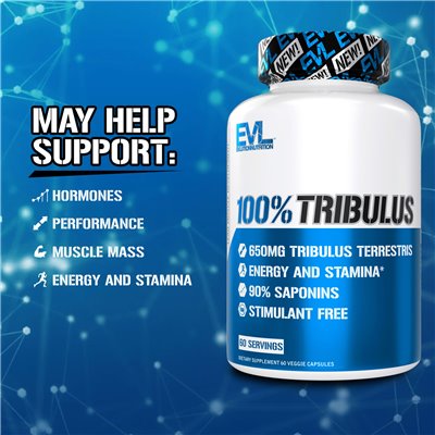 Evlution Nutrition, 100% Tribulus, 60 Veggie Capsules