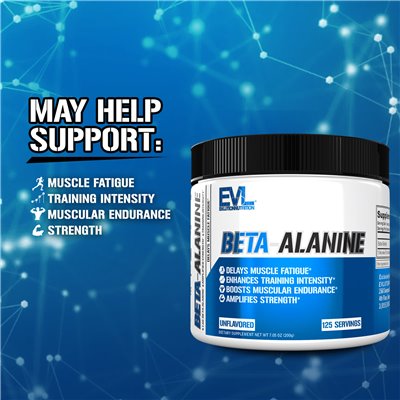 Evlution Nutrition, Beta-Alanin, unverändert, 7,05 oz (200 g)