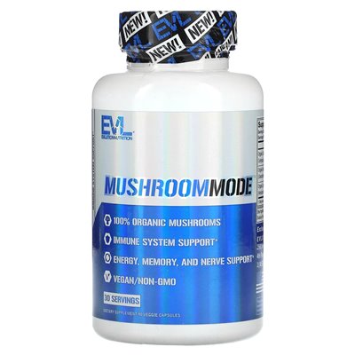 Evlution Nutrition, Mushroommode, 90 vegetarische Kapseln