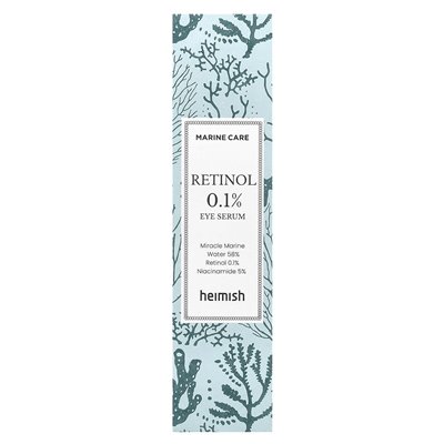 Heimish, pielęgnacja morska, retinol 0,1% serum oka, 1,01 fl oz (30 ml)