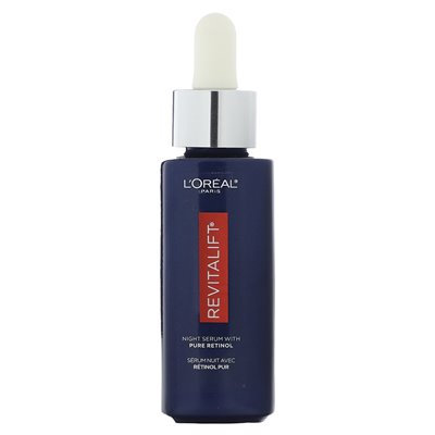 L'Oréal, Revitalift Derm Intensive Night Serum with Pure Retinol, Fragrance Free, 1 fl oz (30 ml) L'Oréal, Revitalift Derm Intensive Night Serum with Pure Retinol, Fragrance Free, 1 fl oz (30 ml)