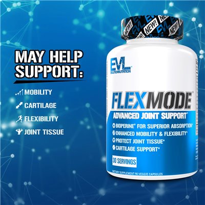 Evlution Nutrition, FlexMode®, Advanced Joint Support, 90 Vegetarian Capsules