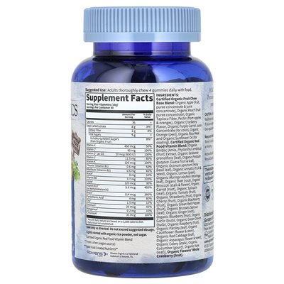 Garden of Life, Organics, Men's Multi 40+, Organic Berry, 120 vegan gummy drops