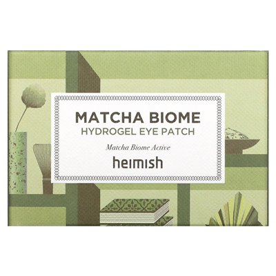 Heimish, Matcha Biome, Hydrożel Eye Patch, 60 łatek, 1,4 g Heimish, Matcha Biome, Hydrożel Eye Patch, 60 łatek, 1,4 g