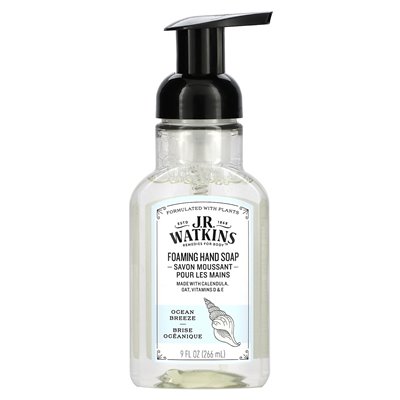 J R Watkins, pieniący się mydło rąk, Ocean Breeze, 9 Fl Oz (266 ml)