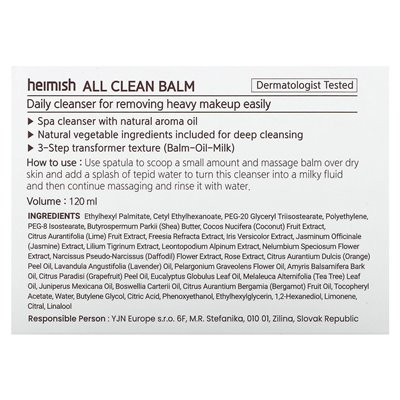 Heimish, cała czysta balsam, 120 ml