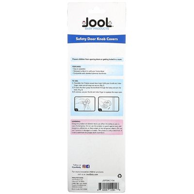 Jool Baby Products, Osłony Uchwytu Drzwi, 4 Pak