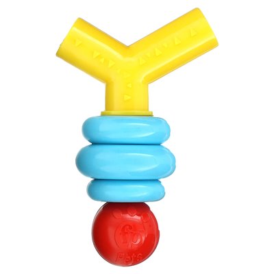 Fisher-Price, Zwierzęta, Stack N 'Relaks, Treat Distinging Toy, dla psów, 1 zabawka do żucia