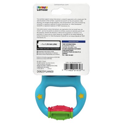 Lamaze, Star Massaging Teether, 6 miesięcy+, 1 liczba Lamaze, Star Massaging Teether, 6 miesięcy+, 1 liczba