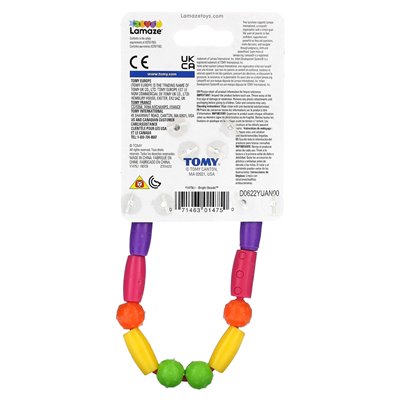 Lamaze, jasne koraliki, 3M+, 1 zabawka