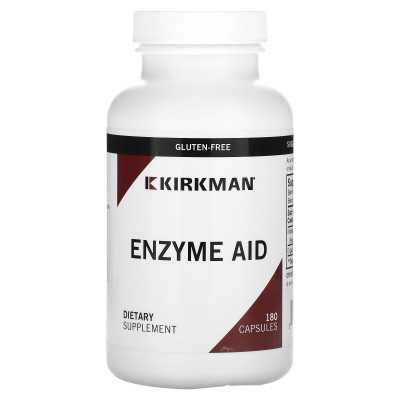 Kirkman Labs, Enzyme Aid, 180 Kapseln