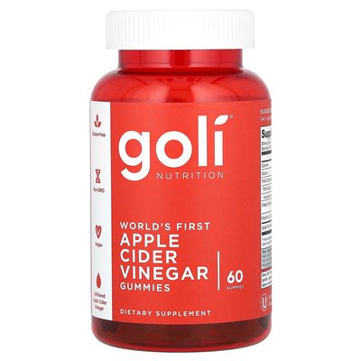 Goli Nutrition, Apple Cider Gummies, 60 gumzy