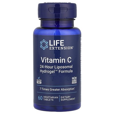 Life Extension, Vitamin C, 60 Vegetarian Tablets