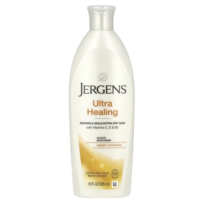 Jergens, Ultra Healing, Nawilżacz do Skóry Suchych, 10 uncji (295 ml) Jergens, Ultra Healing, Nawilżacz do Skóry Suchych, 10 uncji (295 ml)