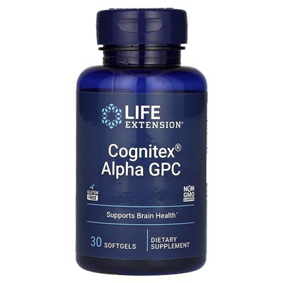 Rozszerzenie życia, cognitex alpha GPC, 30 miękkich Rozszerzenie życia, cognitex alpha GPC, 30 miękkich