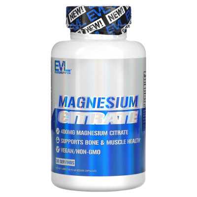 Evlution Nutrition, Magnesiumcitrat, 60 vegetarische Kapseln