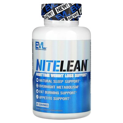 Evlution Nutrition, Nitelean, 45 kapsułek wegetariańskich