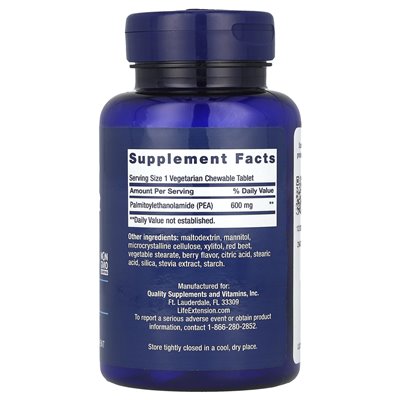 Life Extension, Discomfort, Beere, 60 kaubare vegetarische Tabletten