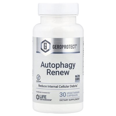 Life Extension, Geroprotect®, Autofagy Renew, 30 kapsułek wegetariańskich