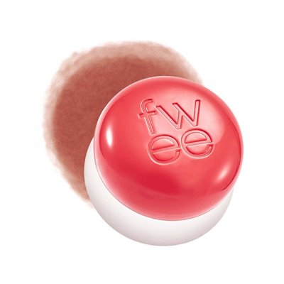 Fwee, Lippen- und Wangenpuddingtopf mit Blurry, CR01 Dear, 0,17 oz (5 g)