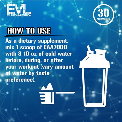 Evlution Nutrition, EAA 7000, Unschlagbar, 8,4 oz (237 g)