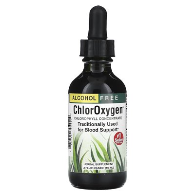 Zioła itp., Chloroksygen®, koncentrat chlorofilu, wolny od alkoholu, 2 Fl Oz (59 ml) Zioła itp., Chloroksygen®, koncentrat chlorofilu, wolny od alkoholu, 2 Fl Oz (59 ml)
