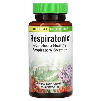 Zioła itp., Respiratoniczne, 60 softgels