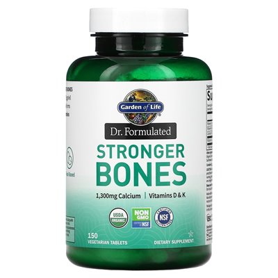Garden of Life, Dr Formulated, Stärkere Knochen, 150 vegetarische Tabletten