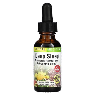 Zioła itp., Głęboki sen, 1 fl oz (30 ml)