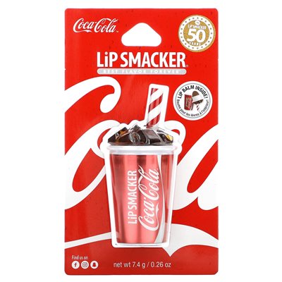 Lip Smacker, Coca-Cola, Lip Balm, Coke Cup, 0.26 oz (7.4 g) Lip Smacker, Coca-Cola, Lip Balm, Coke Cup, 0.26 oz (7.4 g)