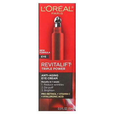 L'Oréal, Revitalift Triple Power, Cremecreme, 0,5 fl oz (15 ml)